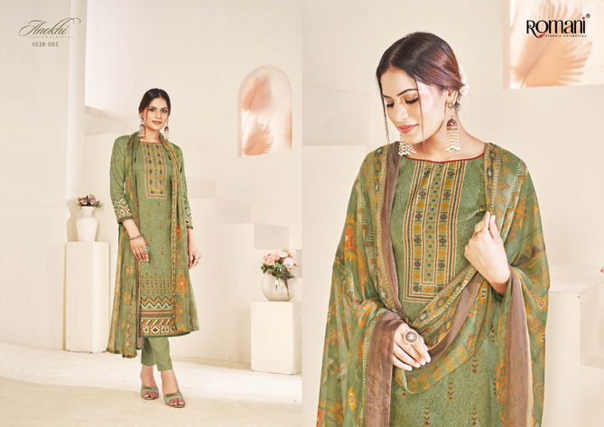 Romani Anokhi 2 Soft Cotton Printed Casual Daily Wear Designer Dress Material Collection